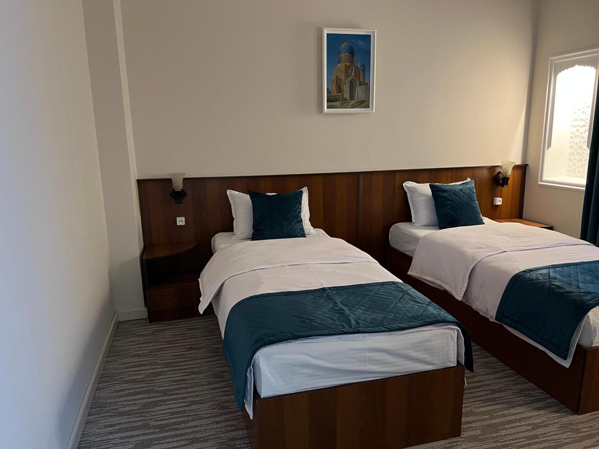 Hotel Shakhname Samarkand Bagian luar foto